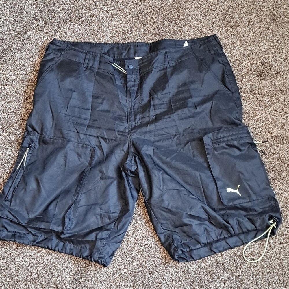 Puma x Central Saint Martin's Men's Black Woven Shorts XXL